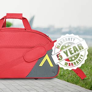 Aristocrat Spark 62Cm Polyester Medium Red Duffle Bag, 30 Cm : Amazon ...