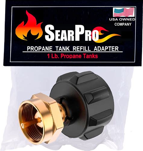 Amazon.com : SearPro 1lb Propane Tank Refill Adapter Gas Cylinder Tank ...