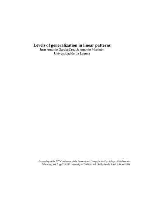 Image result for Generalization Patterns