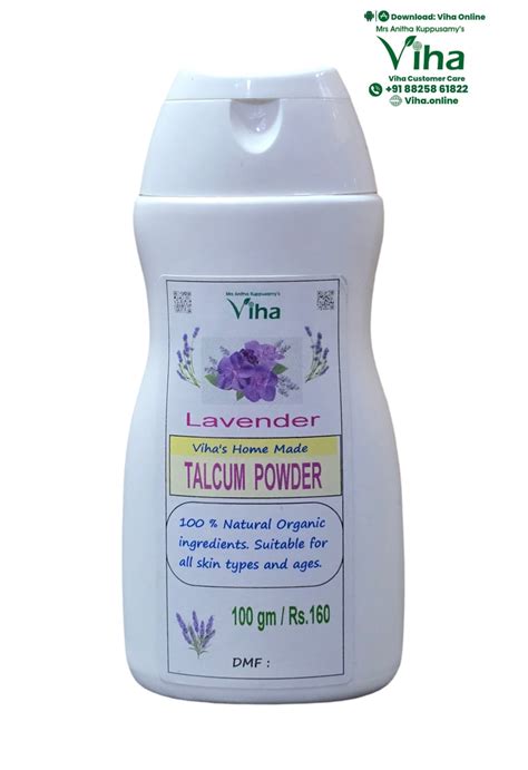Viha Lavender Talcum Powder – Viha Online