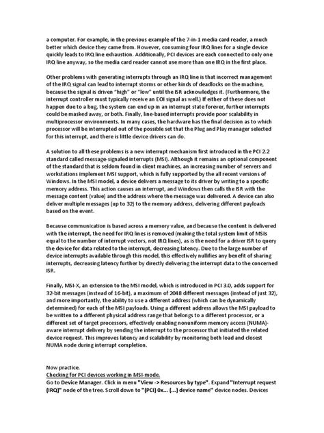 Image result for PPC Message Signaled Based Interrupts