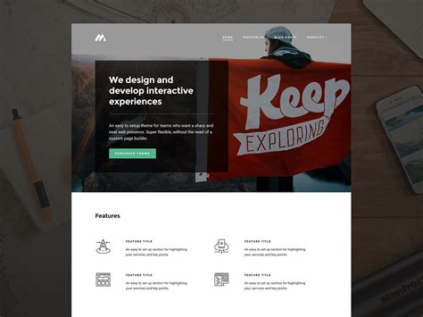 themeforest meth v2 0 1 a minimal one page portfolio theme