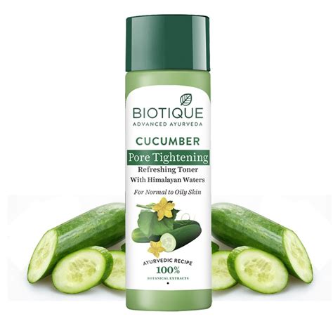 Cucumber Pore Tightening Toner for Hydrating- Biotique