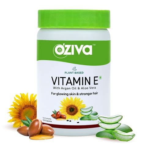 OZiva Plant Based Vitamin E, 30 Capsules Price, Uses, Side Effects ...