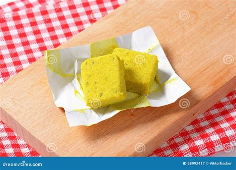Chicken bouillon cubes stock image. Image of unwrapped - 58992417