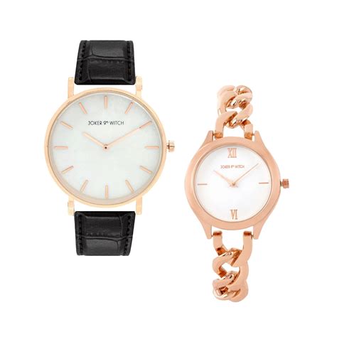 Shop Joker & Witch Perfect Match Couple Watches For Men & Women