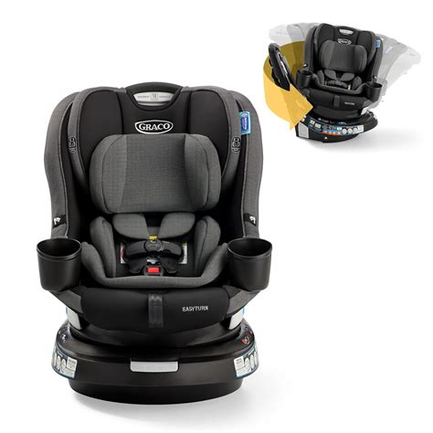Amazon.com: Graco EasyTurn 360 2-in-1 Convertible Car Seat, 360 Degree ...