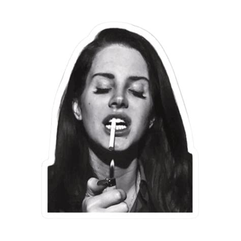 Lana Del Rey Sticker | Stickerfever.in