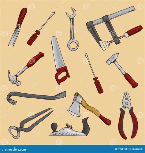 Image result for Carpenter Tools Drawing