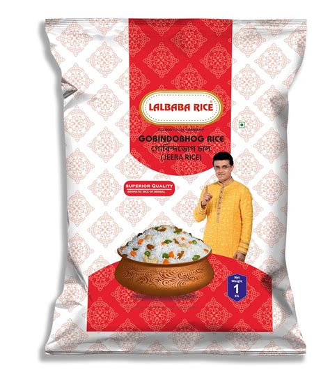 LALBABA RICE Govinda Bhog Rice 1 Kg-Aromatic Premium Rice For Divine ...