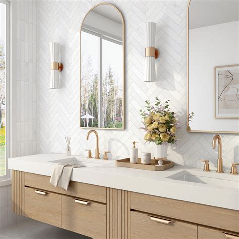 2.25" x 9" BIANCO NAMIBIA BRUSHED & PILLOWED EDGE - FIELD TILE | DULCET ...