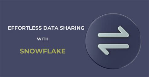 Snowflake Data Sharing Logo 的图像结果