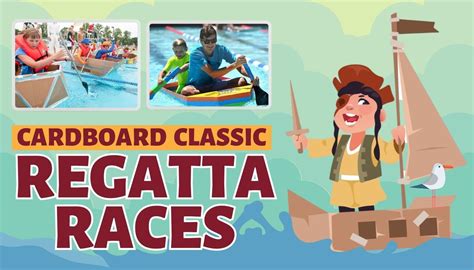 Cardboard Regatta Boat Races, Splash Zone Waterpark, Springfield, 29 ...