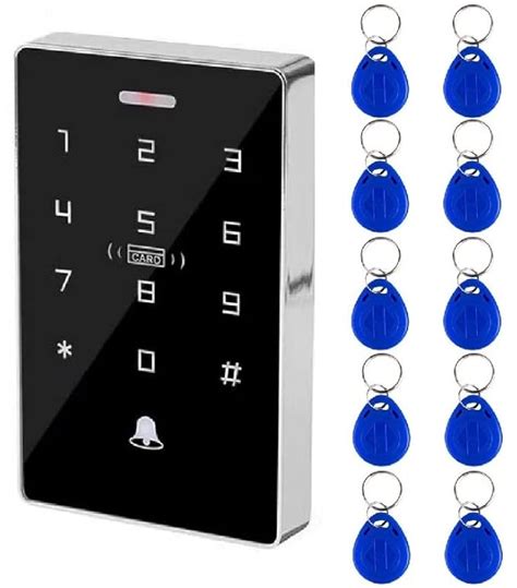 Jenix Security Door Access Control Keypad, ID Keypad with 10 ID Key ...