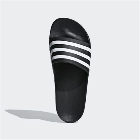 adidas Adilette Aqua Slides - Black | adidas India