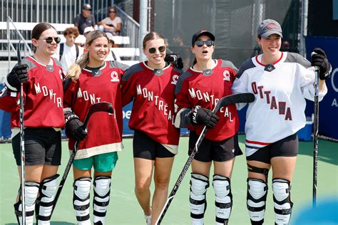 PWHL vs. ATP Ball Hockey Game Scores Big on Day… | National Bank Open