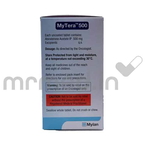 Buy Mytera 500mg Tablet Online: Uses, Price, And Side Effects | MrMed