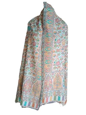 Buy Pure wool kashmiri shawl for women, kani shawl for women original ...