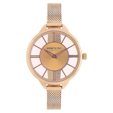 Buy Online Kenneth Cole Quartz Analog Rose Gold Dial Stainless Steel ...