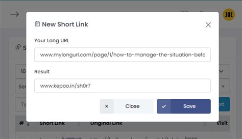 Short URL Platform Kepoo.in