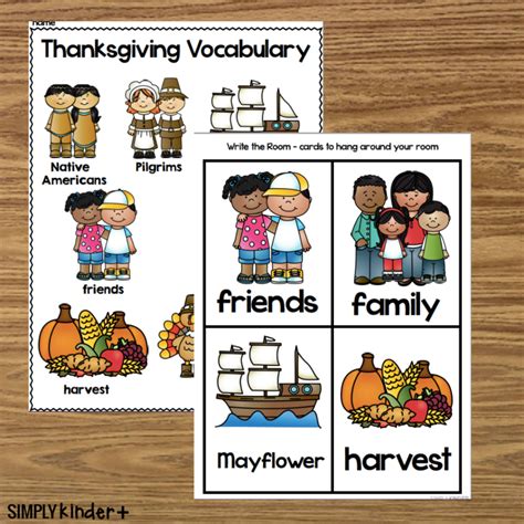 Free thanksgiving vocabulary worksheet, Download Free thanksgiving ...