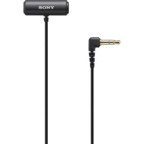 Sony ECM-LV1 Compact Stereo Lavalier Microphone with 3.5mm TRS ...