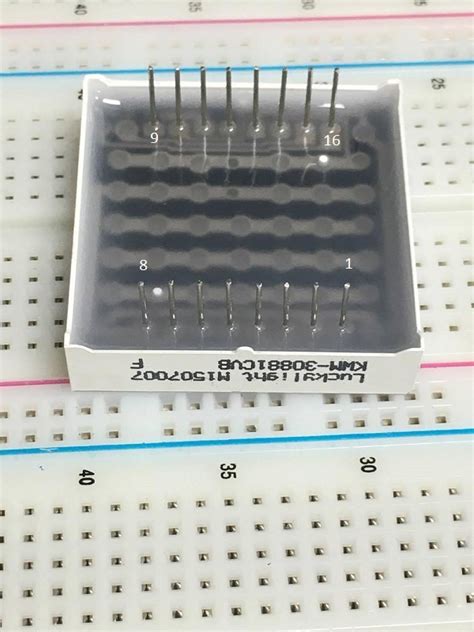 Image result for LED Matrix Pin Count