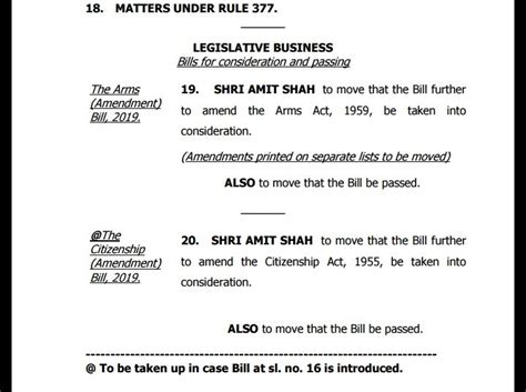 Centre To Table Citizenship Amendment Bill In Lok Sabha Tomorrow