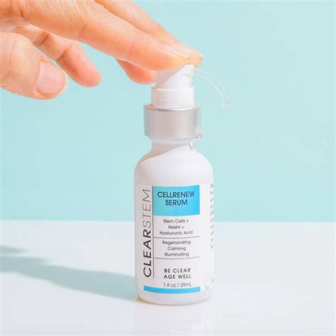 CLEARSTEM Skincare CELLRENEW Serum Heals Acne and Softens Fine Lines