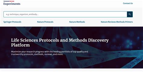 Springer Nature Experiments 的图像结果