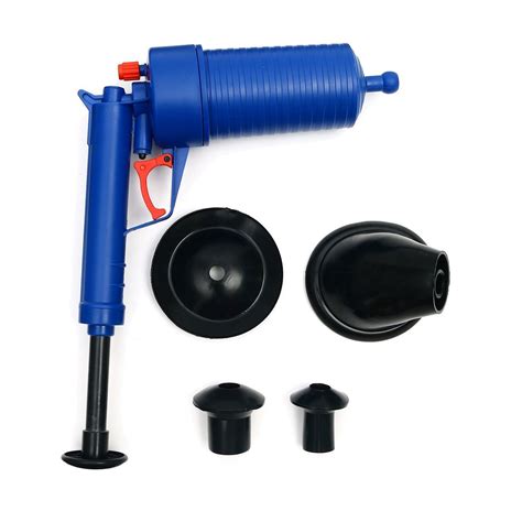 Tradico® High Pressure Air Toilet Drain Blaster Pump Plunger Sink Pipe ...