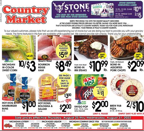 Country Market Weekly Ad (8/25/22 - 8/31/22) - OpinionJoy