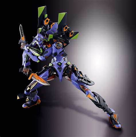 bandai metal build neon genesis evangelion eva 01 test type figure purple