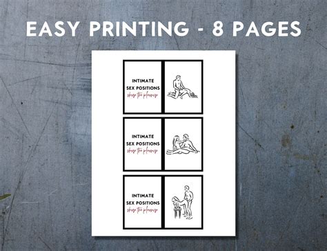 Sex Game, 27 Sex Position Cards, Printable Sexy Card Game - Etsy Australia
