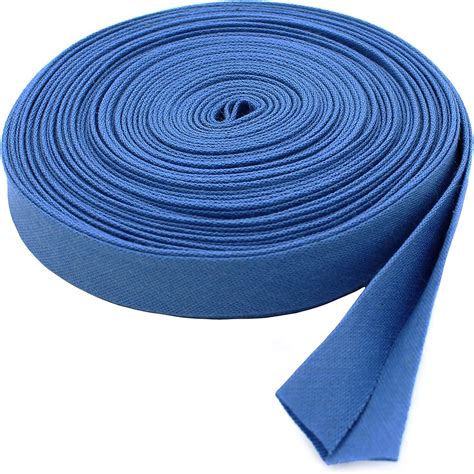 Amazon.com: Double-fold Bias Tape 1/2" Wide ~ Poly Cotton (5 Yards, Blue)