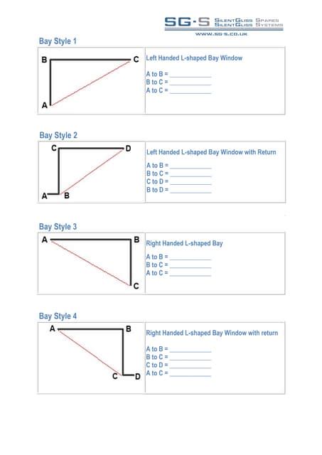 Image result for Bay Window Measurement Worksheet