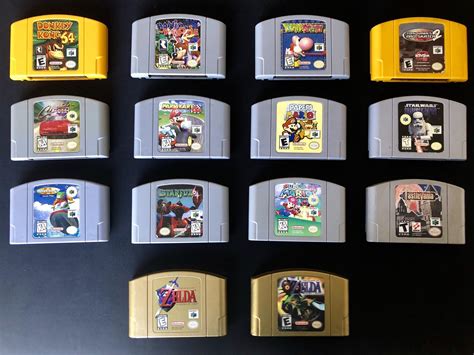 Been collecting all the N64 games I played as a kid and I
