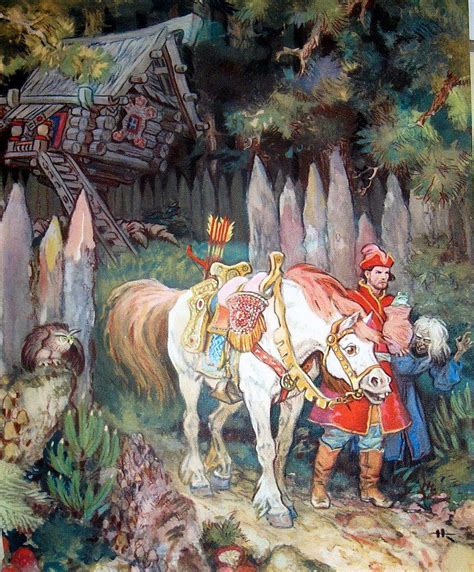 Иллюстрации к русским сказкам Николая Кочергина (1897—1974) | Fairytale ...