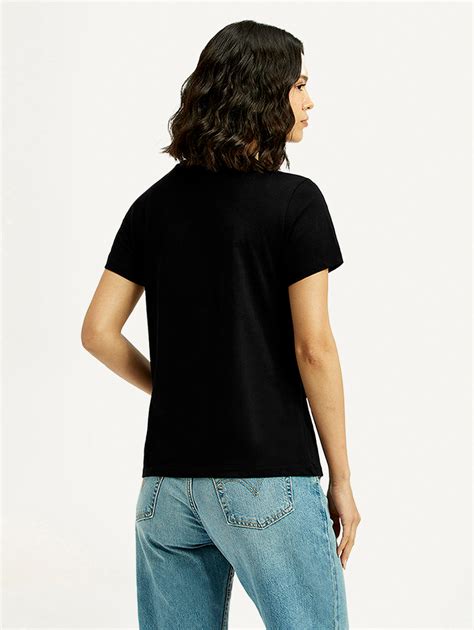 Women's Brand Logo Round Neck T-shirt – Levis India Store