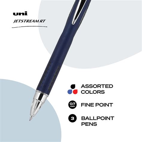 Snapklik.com : Uniball Jetstream 0.7mm Fine Point Pens