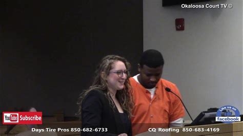 Okaloosa Court TV Th Monday May 20th am - YouTube