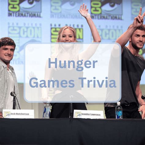 100 Hunger Games Trivia Questions And Answers - Antimaximalist