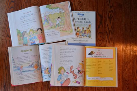 Set of 4 The Superkids Reading Program Levels 3-6 HC Teacher Homeschool ...