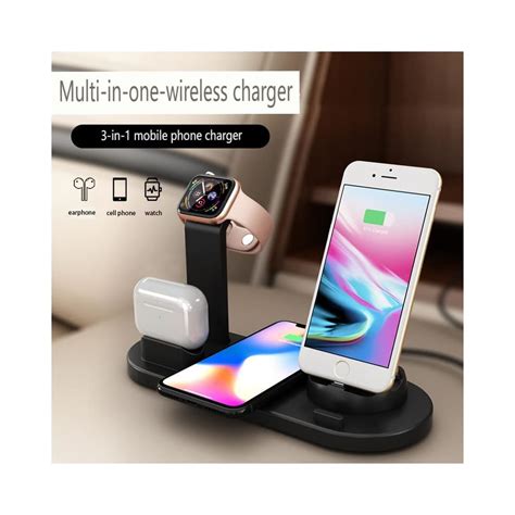 Buy Wireless Charger 3 in 1 Mobile Phone Charging Station Suitable for ...