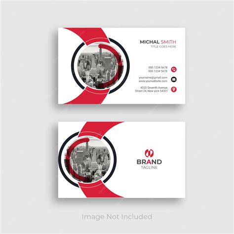 Modern Business Card Design 的图像结果