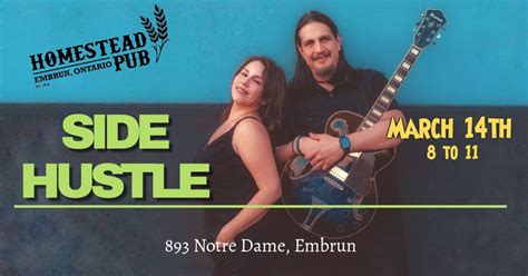 The Side Hustle (Rachelle and Izzy) LIVE @ Homestead!!, Homestead Pub ...