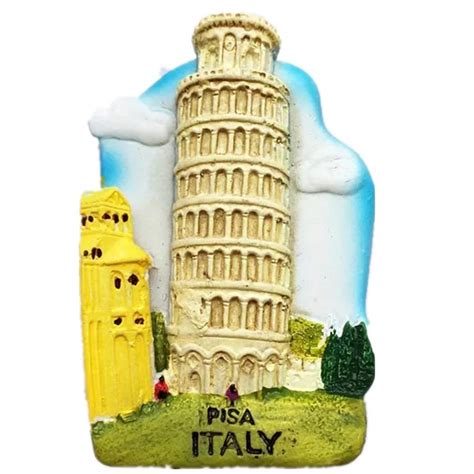 Buy Weekino Leaning Tower of Pisa Italy Fridge Magnet Resin 3D City ...