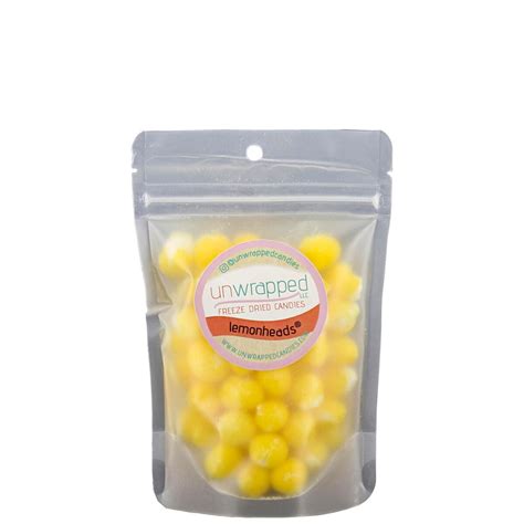 Freeze Dried Lemonheads - 2.6 Oz.