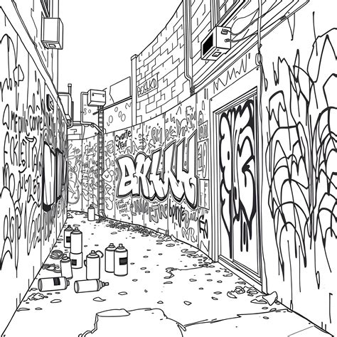 111 Best Graffiti Coloring Pages (Free Printable PDFs)