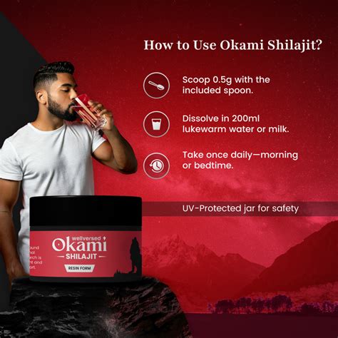 Okami Himalayan Shilajit Resin - 20g — Wellversed